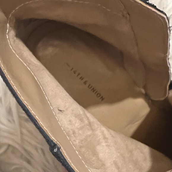 Charcoal Suede Ankle Boots - Picture 5 of 6